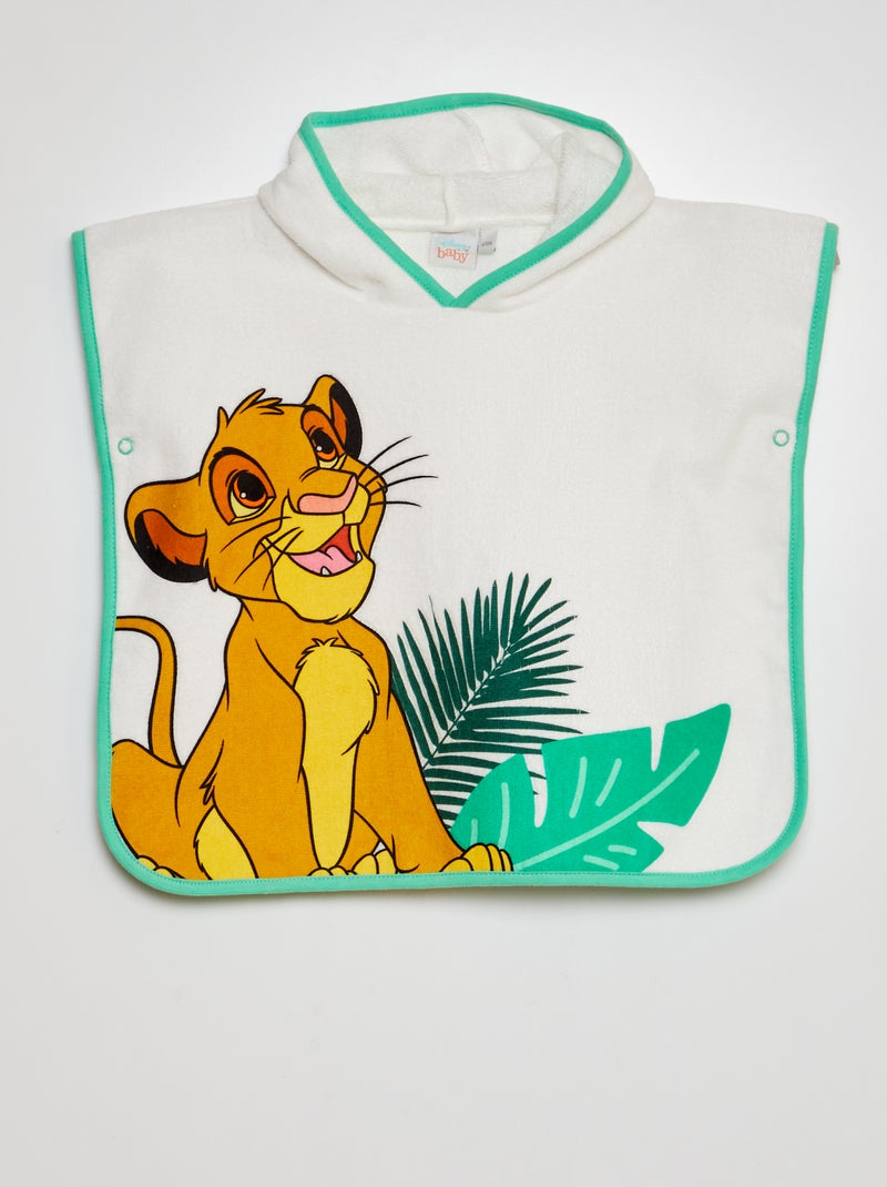 Poncho de bain 'Disney' Blanc - Kiabi