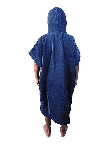Poncho de bain Enfant 100% Coton, FFF LOGO