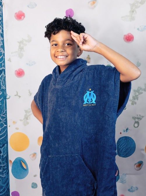 Poncho de bain Enfant 100% Coton, OM LOGO - Kiabi Poncho de bain Enfant 100% Coton, OM LOGO - Kiabi
