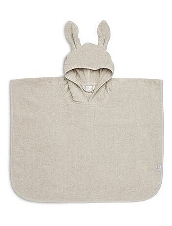 Poncho de bain éponge en coton