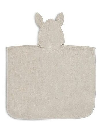 Poncho de bain éponge en coton