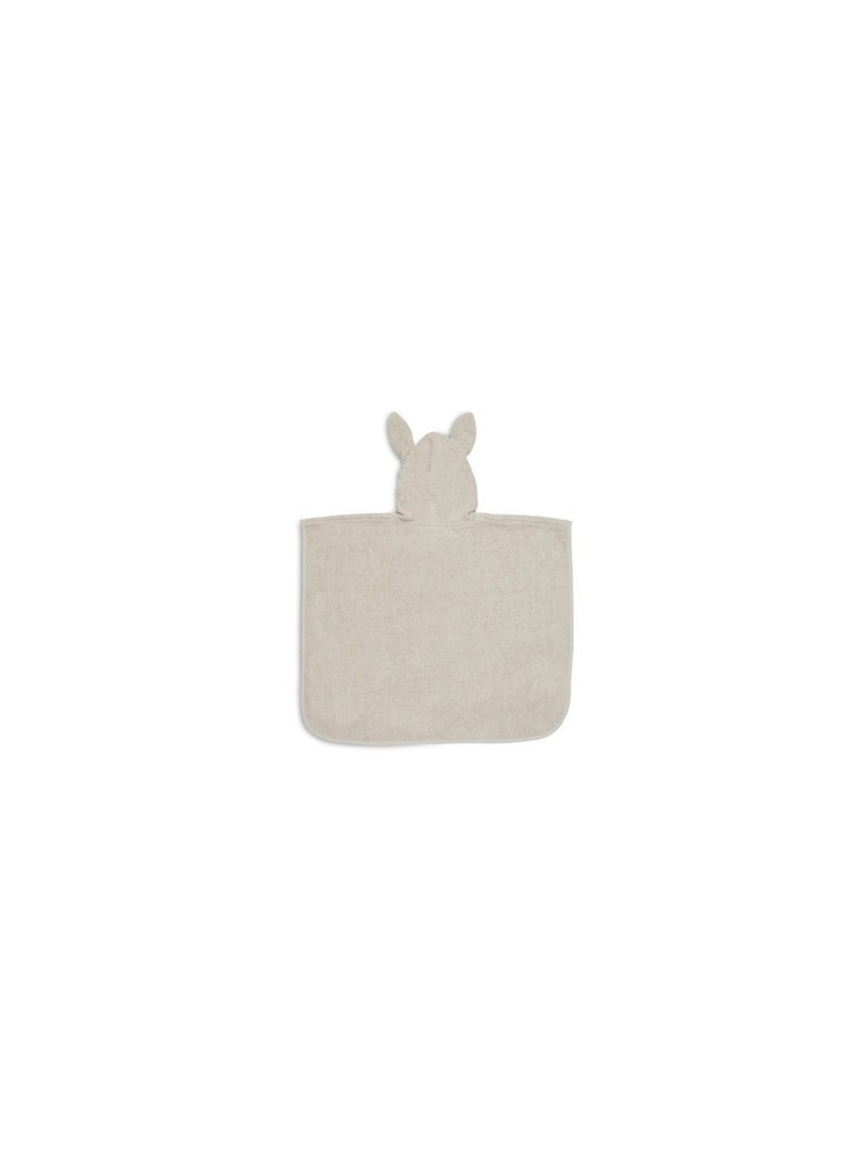 Poncho de bain éponge en coton Jollein Beige - Kiabi