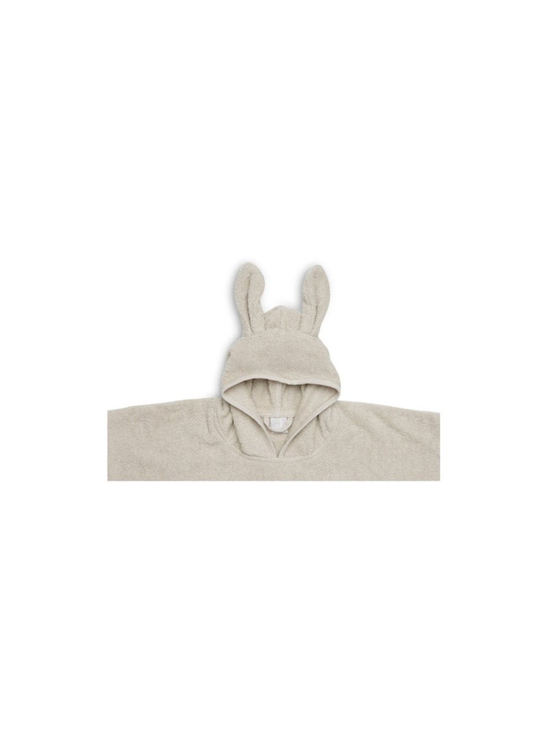 Poncho de bain éponge en coton Jollein Beige - Kiabi