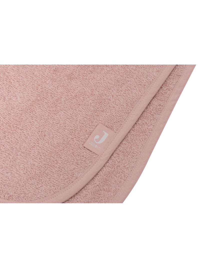 Poncho de bain éponge en coton Jollein Rose - Kiabi