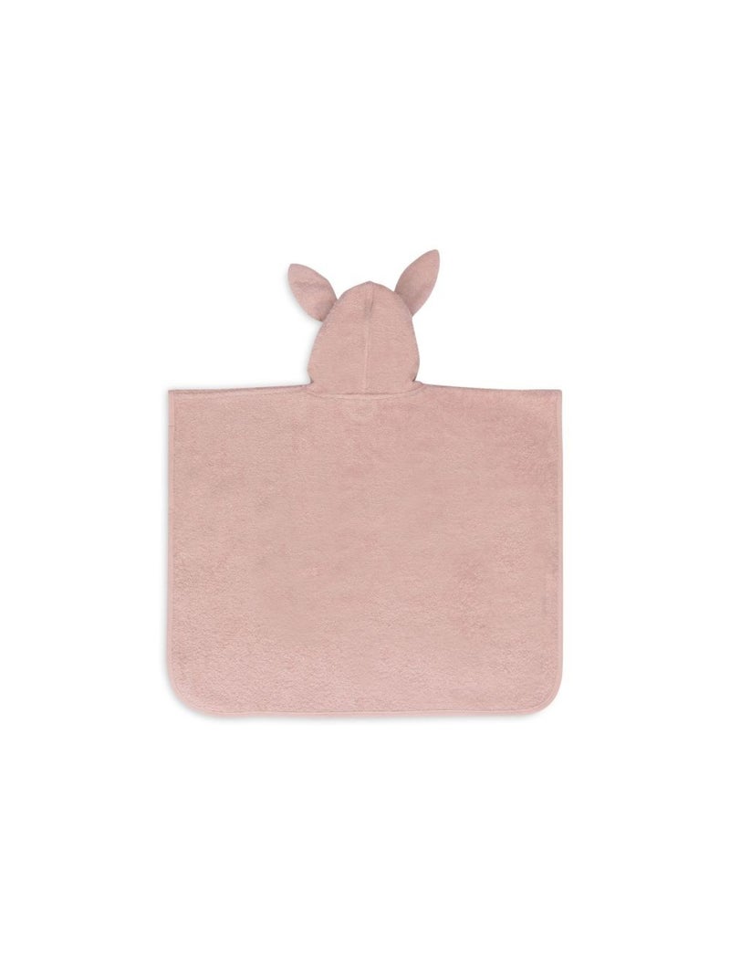Poncho de bain éponge en coton Jollein Rose - Kiabi