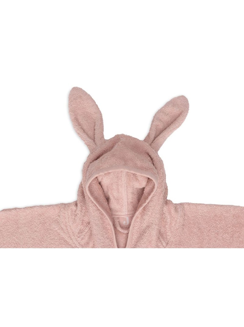 Poncho de bain éponge en coton Jollein Rose - Kiabi