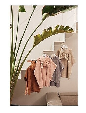 Poncho de bain éponge en coton
