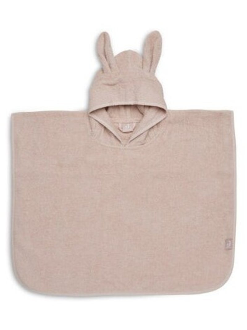 Poncho de bain éponge en coton Rose - Kiabi