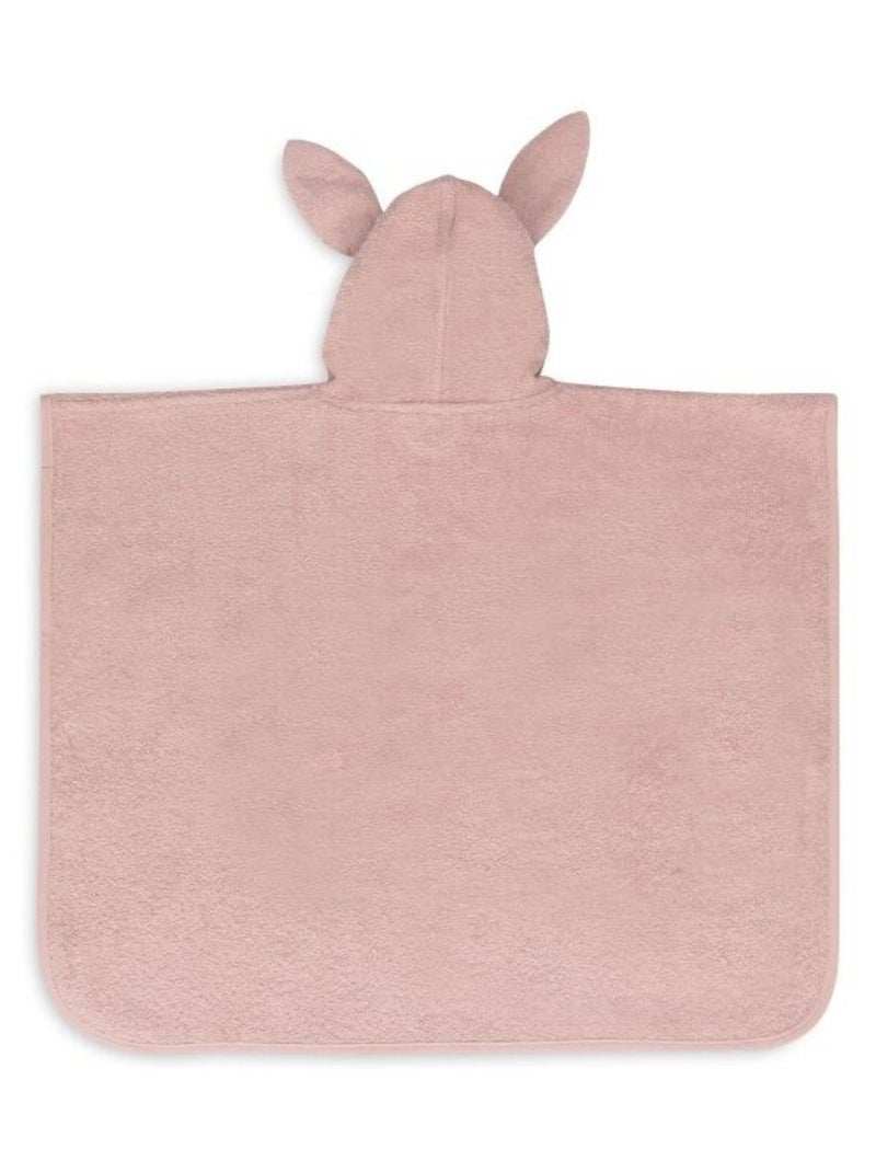 Poncho de bain éponge en coton Rose - Kiabi