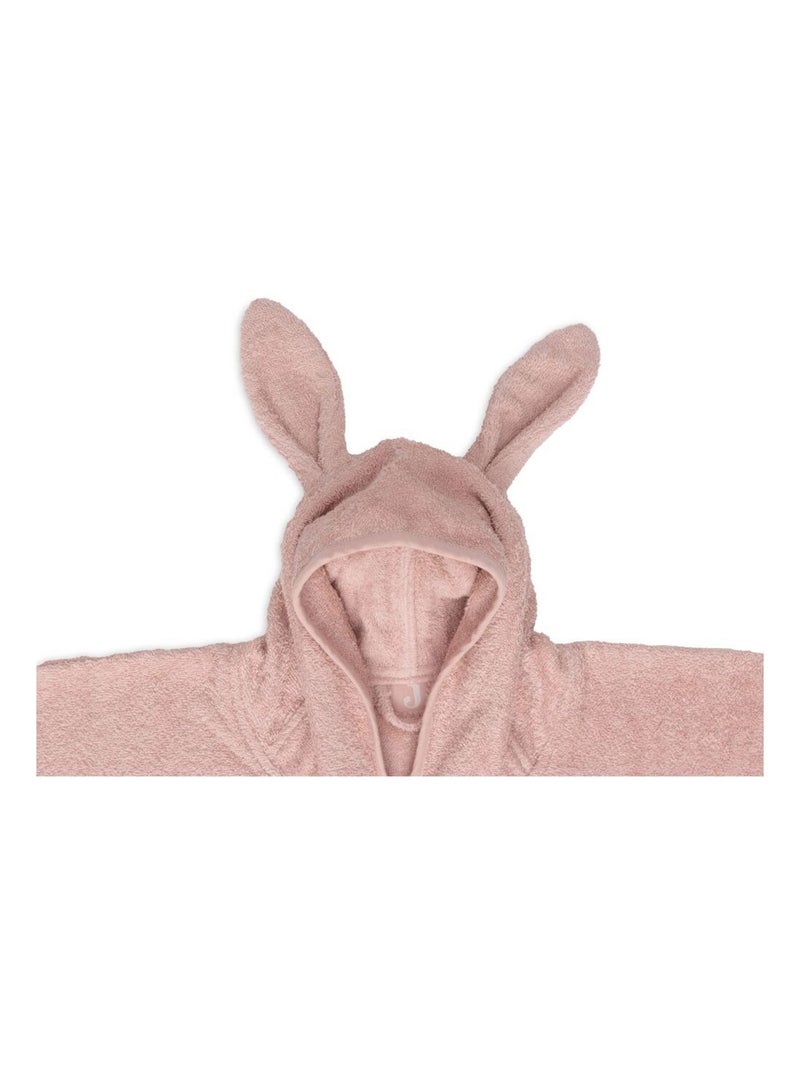 Poncho de bain éponge en coton Rose - Kiabi