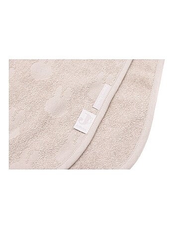 Poncho de bain à rayures en coton