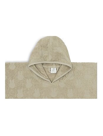 Poncho de bain éponge Miffy Jacquard en coton Jollein