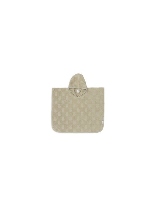 Poncho de bain éponge Miffy Jacquard en coton Jollein - Kiabi