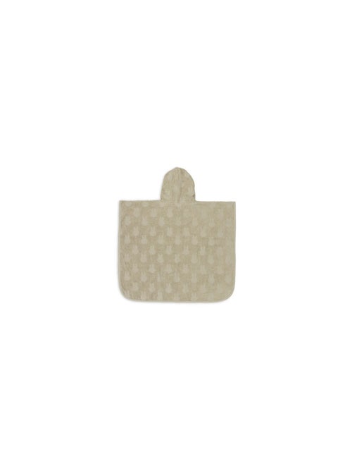 Poncho de bain éponge Miffy Jacquard en coton Jollein - Kiabi