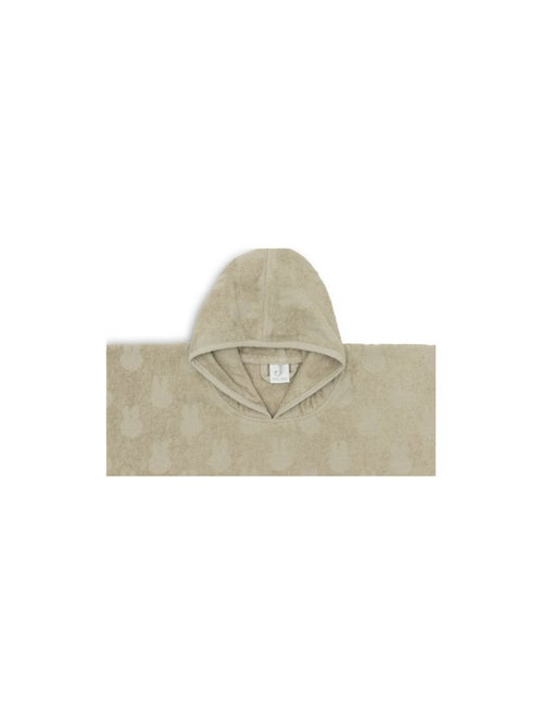 Poncho de bain éponge Miffy Jacquard en coton Jollein - Kiabi