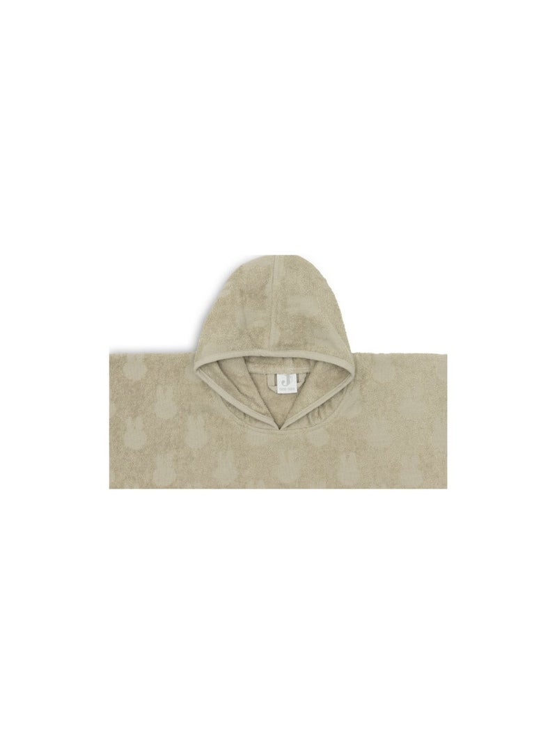Poncho de bain éponge Miffy Jacquard en coton Jollein Vert - Kiabi