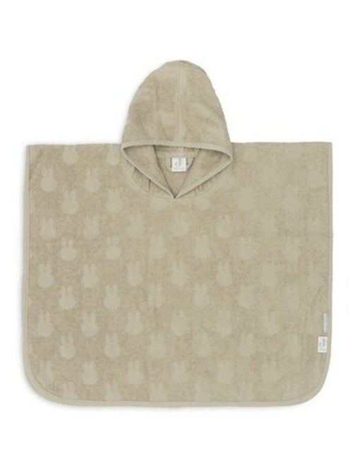Poncho de bain éponge Miffy Jacquard en coton - Kiabi