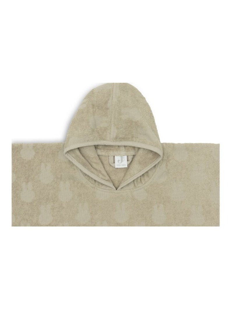 Poncho de bain éponge Miffy Jacquard en coton Vert - Kiabi