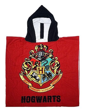 Poncho de bain Harry Potter cape serviette plage piscine