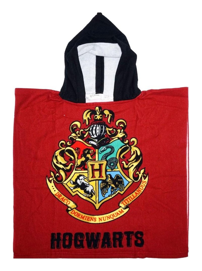 Poncho de bain Harry Potter cape serviette plage piscine Multicolore - Kiabi