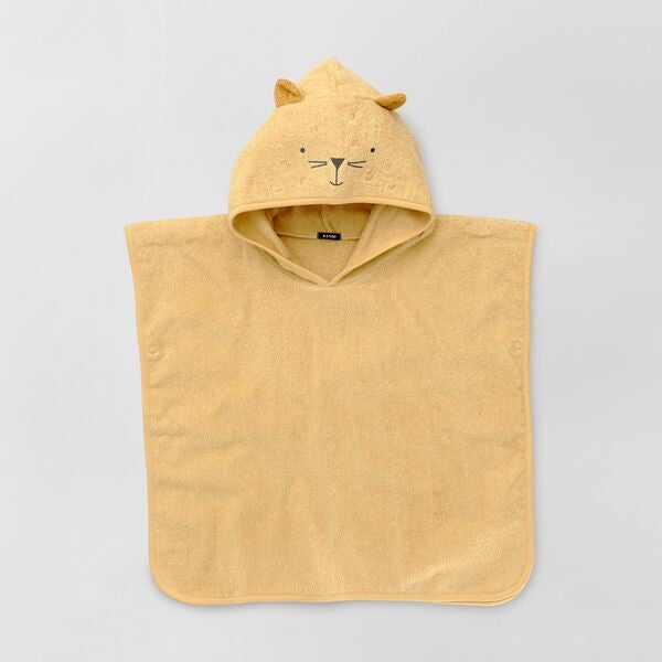 Poncho De Bain Leopard Bebe Fille Jaune Kiabi 14 00