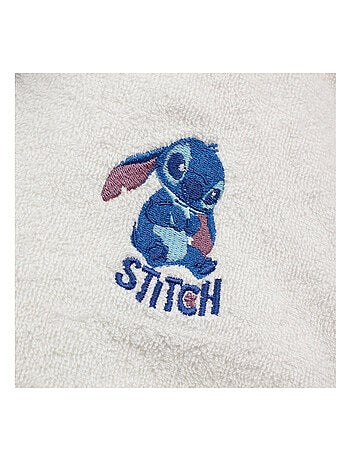 Poncho de bain ou de plage bébé brodé 100% coton - Stitch - Babycalin