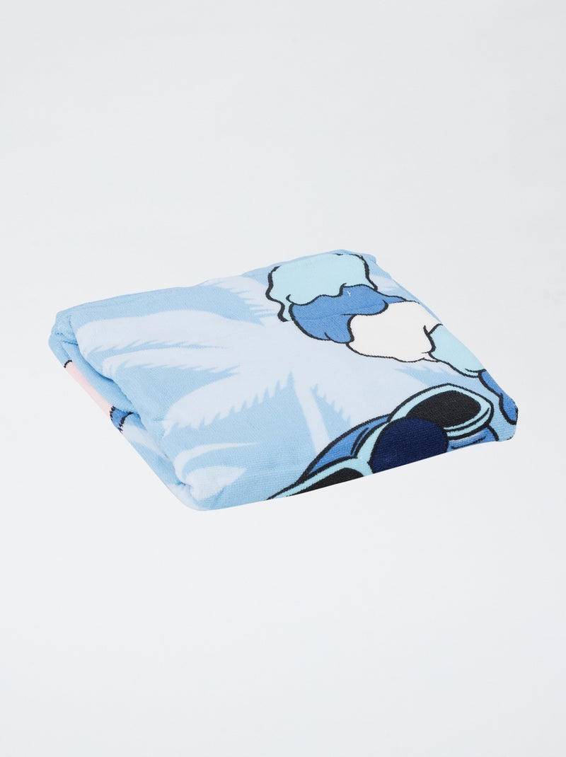 Poncho de bain 'Stitch' BLEU - Kiabi