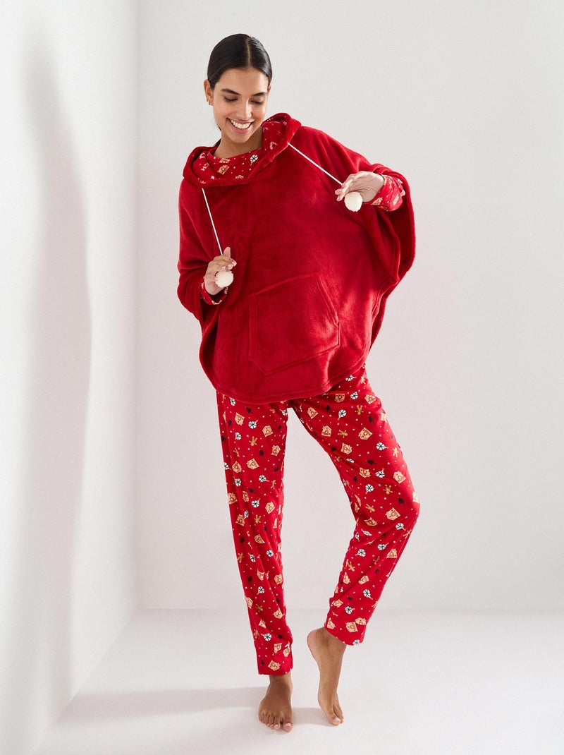 Poncho de Noël, MO Fashion Rouge - Kiabi