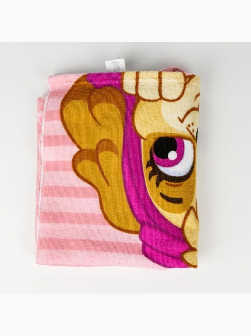 Poncho de plage - paw patrol - besties - 50 x 115 cm - coloré - lavable Rose - Kiabi