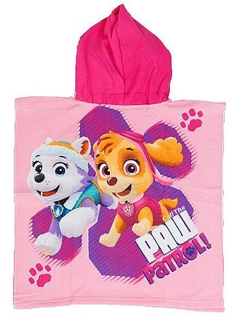Poncho de plage - Polyester séchage rapide 55x110 cm - LA PAT' PATROUILLE