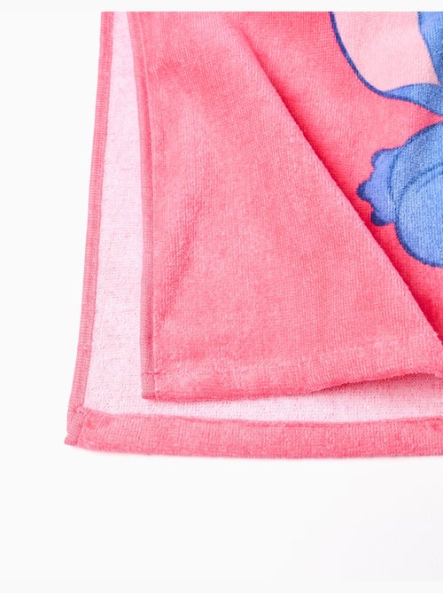 Poncho de plage à capuche en coton avec imprimé Stitch - Kiabi Poncho de plage à capuche en coton avec imprimé Stitch - Kiabi