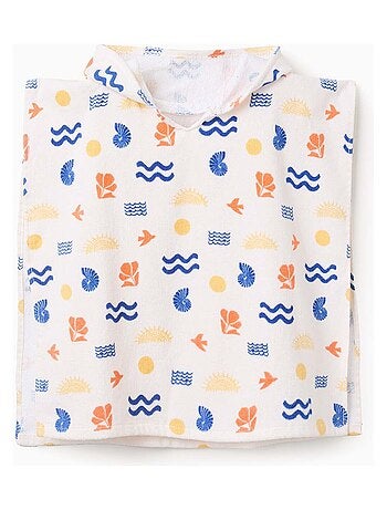 Poncho de Plage avec Capuche