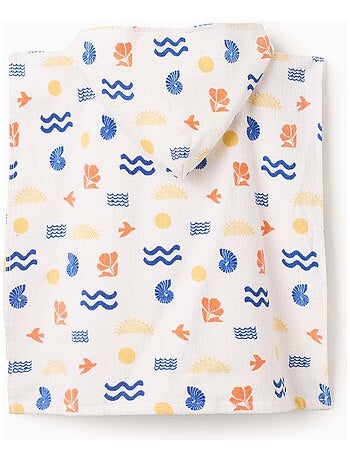 Poncho de Plage avec Capuche