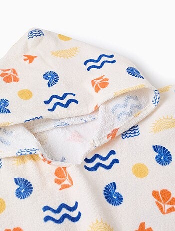 Poncho de Plage avec Capuche