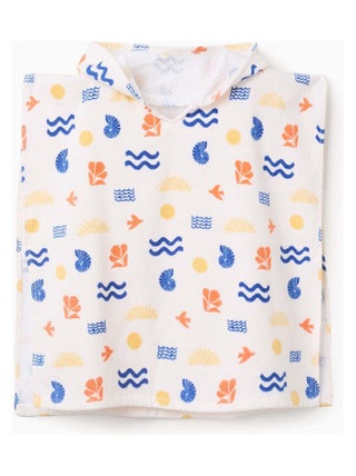 Poncho de Plage avec Capuche