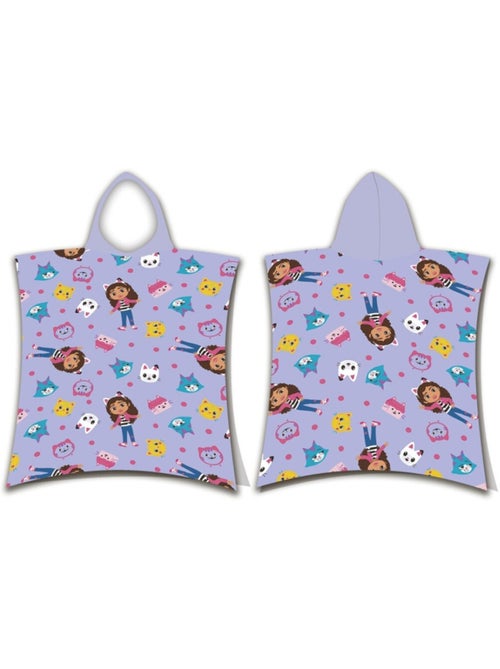 Poncho de Plage Gabby's Dollhouse 55x110cm – Capuche – 100% Polyester – Licence Officielle - Kiabi Poncho de Plage Gabby's Dollhouse 55x110cm – Capuche – 100% Polyester – Licence Officielle - Kiabi