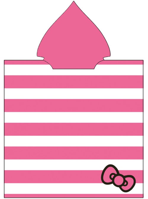 Poncho de Plage Hello Kitty 60x120cm – 100% Polyester - Kiabi Poncho de Plage Hello Kitty 60x120cm – 100% Polyester - Kiabi