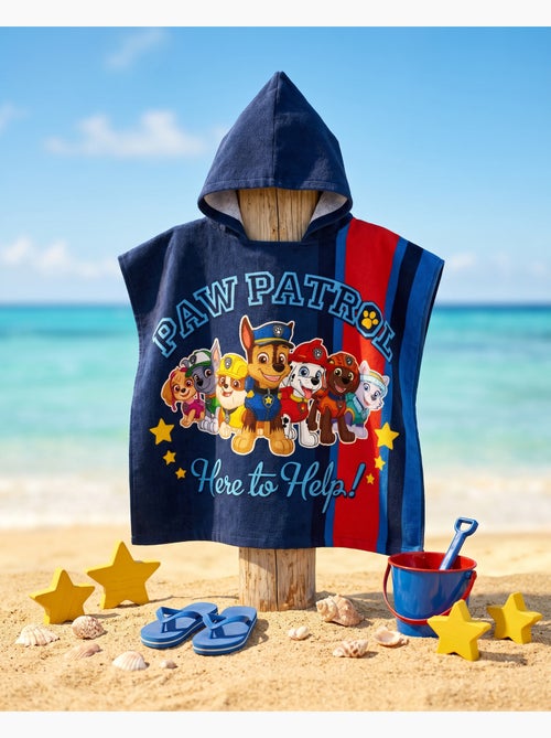 Poncho de Plage PAW Patrol 50x110cm – Capuche – 100% Polyester - Kiabi Poncho de Plage PAW Patrol 50x110cm – Capuche – 100% Polyester - Kiabi