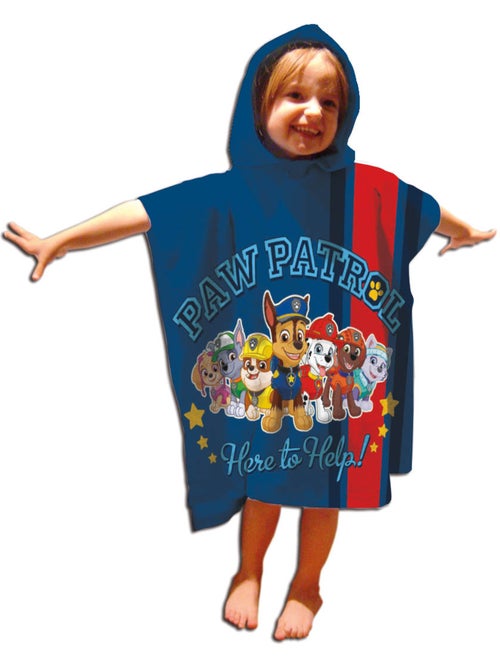 Poncho de Plage PAW Patrol 50x110cm – Capuche – 100% Polyester - Kiabi Poncho de Plage PAW Patrol 50x110cm – Capuche – 100% Polyester - Kiabi