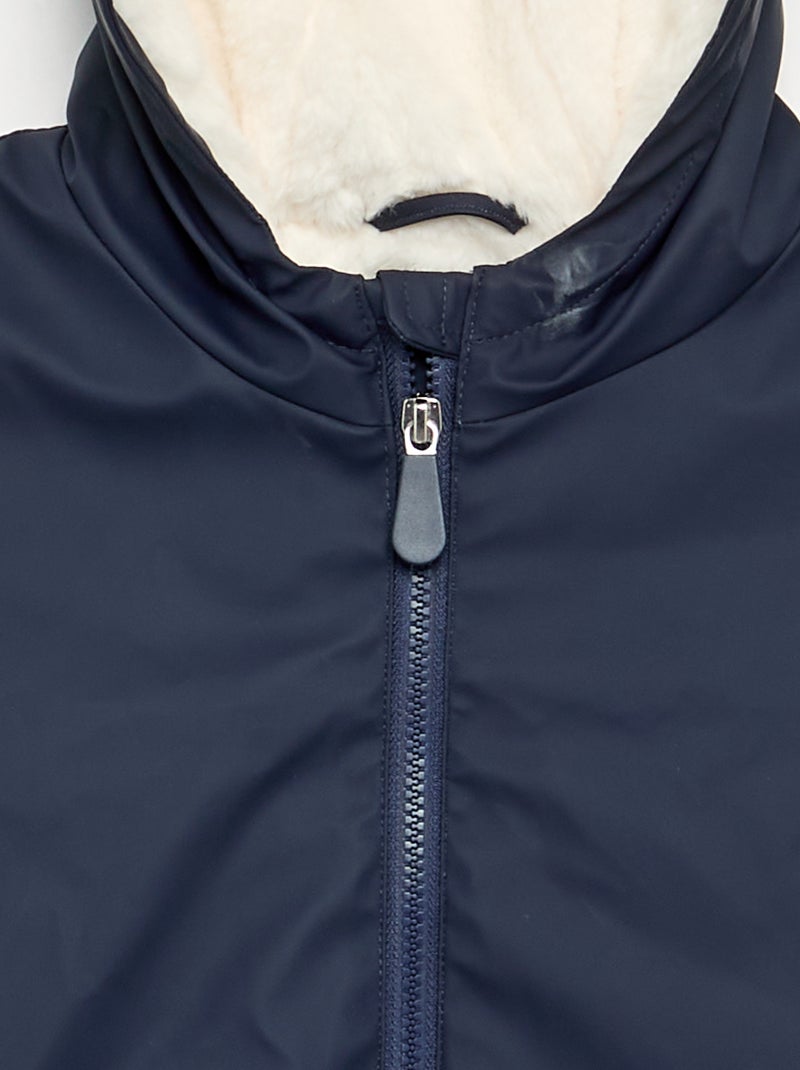 Poncho de pluie - collection facile à enfiler Bleu - Kiabi