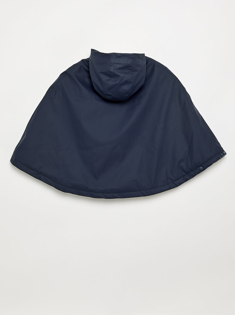 Poncho de pluie - collection facile à enfiler Bleu - Kiabi