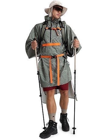 Poncho de pluie imperméable randonnée randonnée homme et femme rinjani