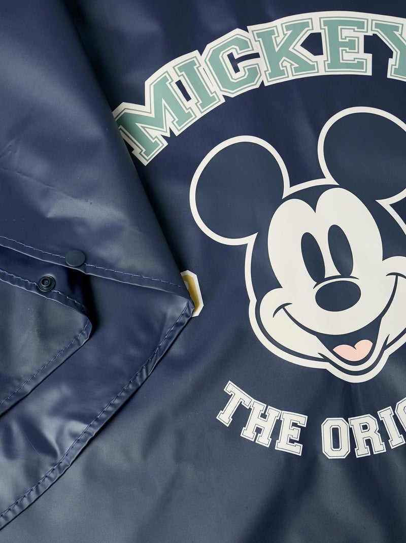 Poncho de pluie mackintosh, avec capuche, MICKEY Bleu foncé - Kiabi