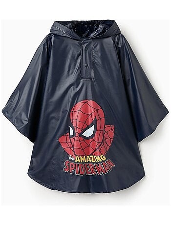 Poncho de pluie mackintosh, capuche, Spider-Man