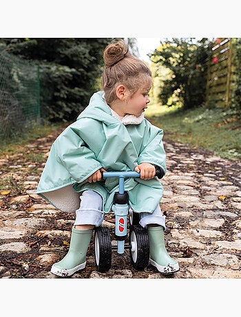 Bemini Poncho de voyage Waterproof et teddy