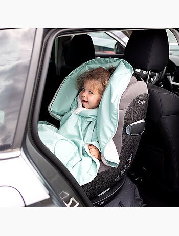 Bemini Poncho de voyage Waterproof et teddy