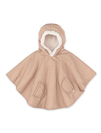 Poncho de voyage bébé pour siège auto - au chaud sous la pluie