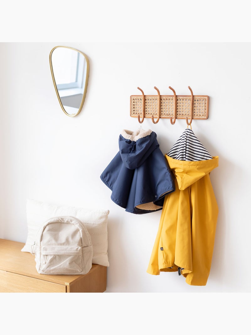 Poncho de voyage bébé pour siège auto - au chaud sous la pluie Bleu marine - Kiabi