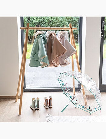 Poncho de voyage bébé pour siège auto - au chaud sous la pluie