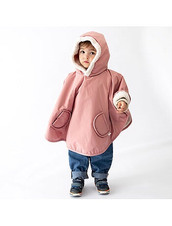Poncho de voyage bébé pour siège auto - au chaud sous la pluie